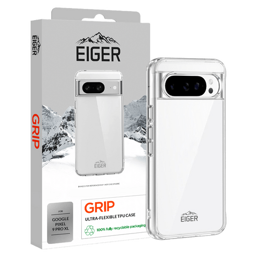 Eiger Pixel 9 Pro XL Grip Backcover Transparent