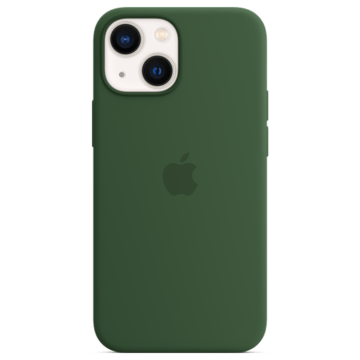 Image of Apple iPhone 13 mini Handyhülle Silikon mit MagSafe Grün Grün