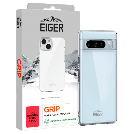 Eiger Google Pixel 8 Pro TPU Grip Backcover Transparent