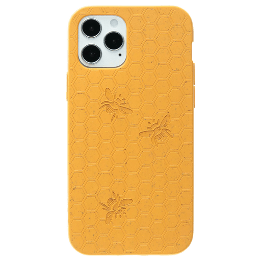 Image of Pela iPhone 12/12 Pro Eco-Friendly Handyhülle Gelb Honey Bee Gelb