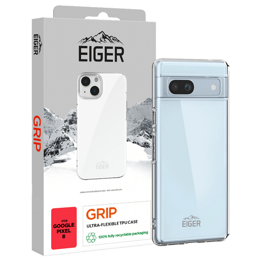 Eiger Google Pixel 8 TPU Grip Backcover Transparent