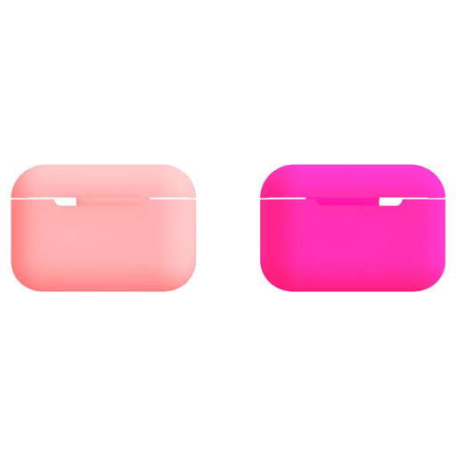 Image of itStyle Airpods Silikon Hülle Set Pink/Rosa Pink