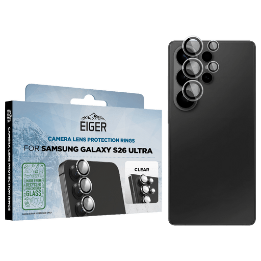 Eiger Galaxy S26 Ultra Mountain Glas Camera Ring Protector