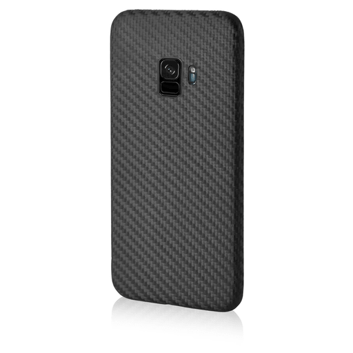 Image of itStyle Premium Galaxy S9 Handyhülle Carbon Schwarz Schwarz