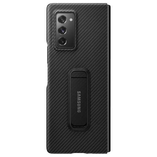 Image of Samsung Galaxy Z Fold2 Stand Backcover Aramid schwarz Schwarz