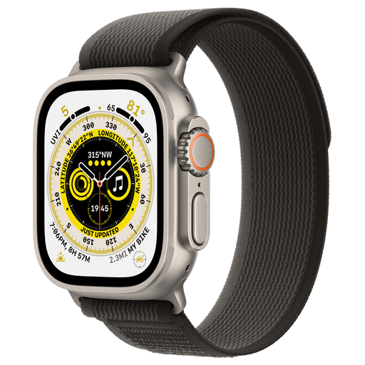Apple Watch Ultra GPS + Cell 49mm Titani Black/Grey TL - M/L