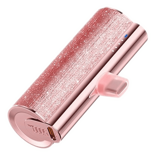 Veger Lipstick 5000mAh Powerbank Rose Gold
