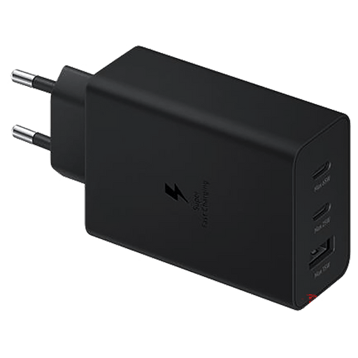 Image of Samsung Ladegerät Trio USB A/USB C fast charging 65W schwarz Schwarz