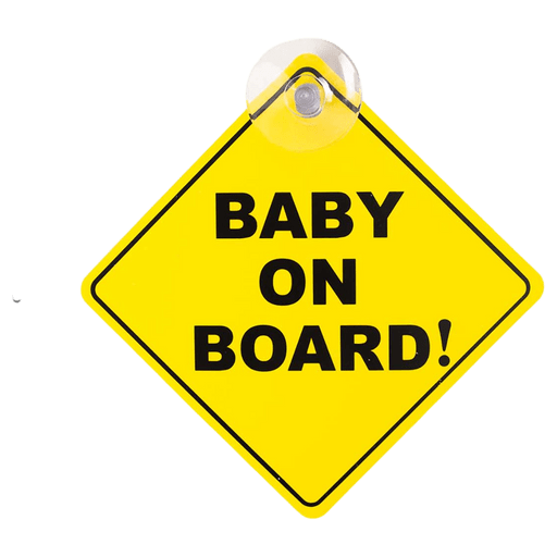 Image of AK „Baby an Bord“-Schild