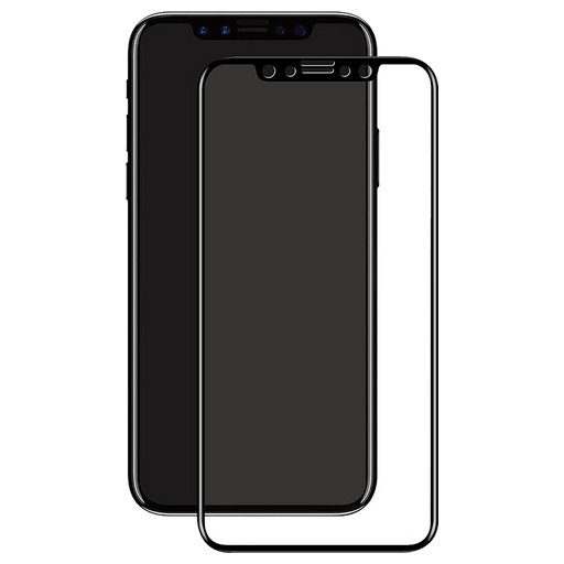 Eiger iPhone 11/XR Clear Edge Display-Schutzglas (Full Screen Fit)