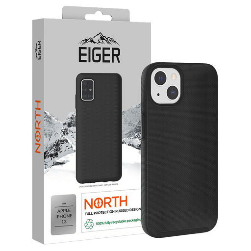 Eiger iPhone 13 North Backcover Black (b2b)