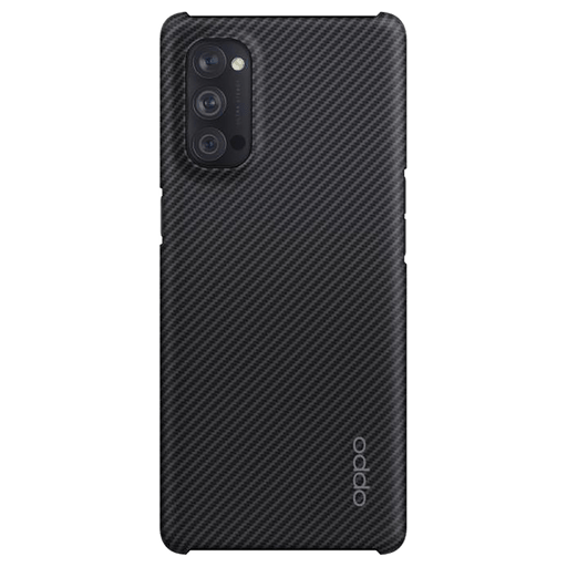 Image of OPPO Reno4 Pro Handyhülle Kevlar Schwarz Schwarz