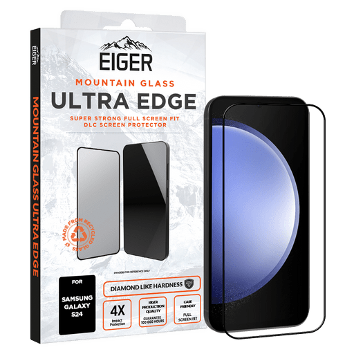 Eiger Galaxy S24/S25 Ultra Edge Display-Schutzglas