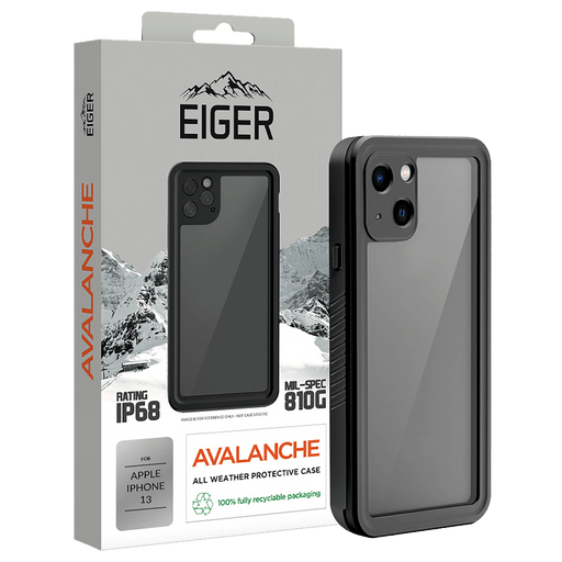 Image of Eiger iPhone 13 Avalanche 360 Case schwarz Schwarz