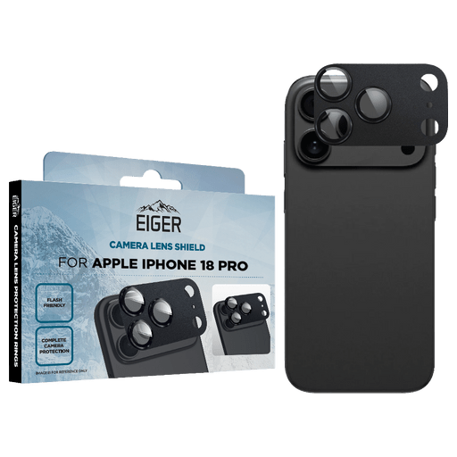 Eiger iPhone 18 Pro Kamera-Schutzglas