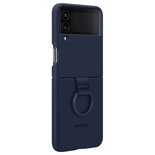 Samsung Galaxy Z Flip4 Silikon Hülle mit Ring