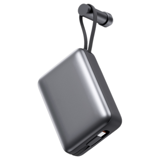 itStyle 20000mAh Powerbank Mini with Cable Grey