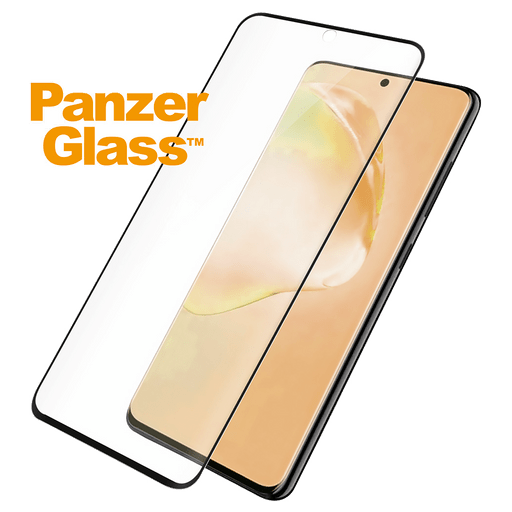 Image of Panzer Glass Galaxy S20 Ultra Display-Schutzfolie Glas Casefriendly Schwarz Schwarz