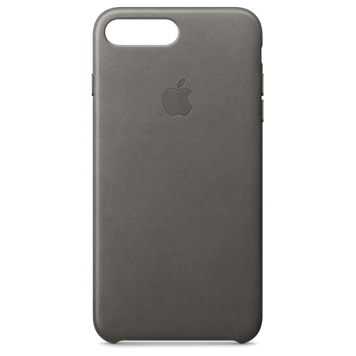 Image of Apple Apple iPhone 7/8 Plus Leather Backcover storm grey *
