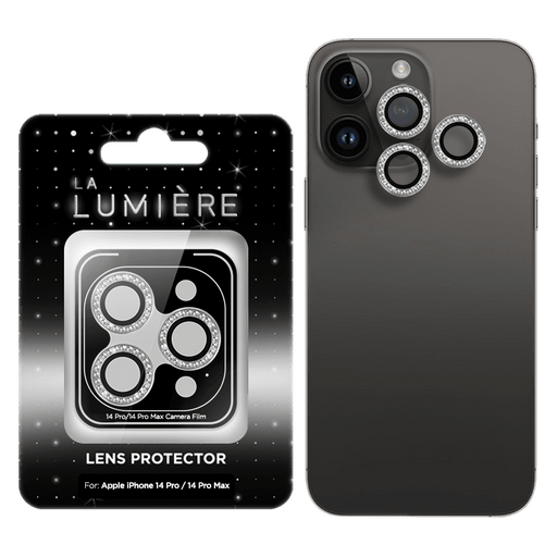 La Lumière iPhone 14 Pro/14 Pro Max Camera Protector Silver