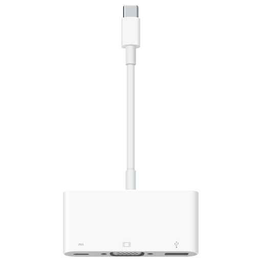 Image of Apple USB-C VGA Multiport Adapter weiss Weiss