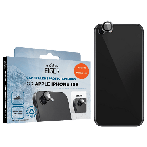 Eiger iPhone 17e/16e Mountain Glas Camera Ring