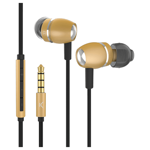 Image of itStyle Stereo in ear Headset aluminium Gold Gold