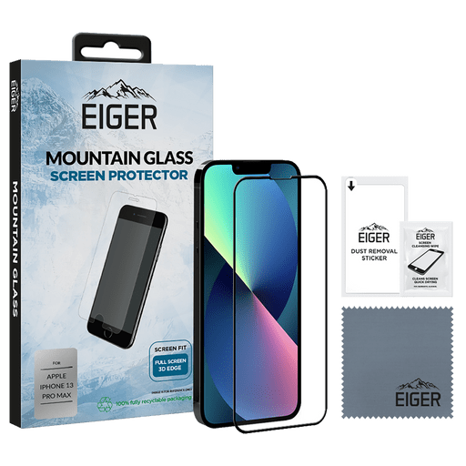 Eiger iPhone 14 Plus/13 Pro Max 3D Glass Screen Protector