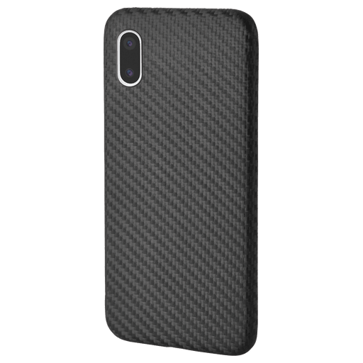 Image of itStyle Premium iPhone X Handyhülle Carbon Schwarz Schwarz