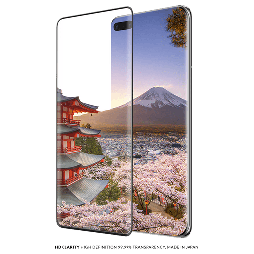 Image of Eiger Huawei P40 Pro Display-Schutzfolie 3D Glas Schwarz