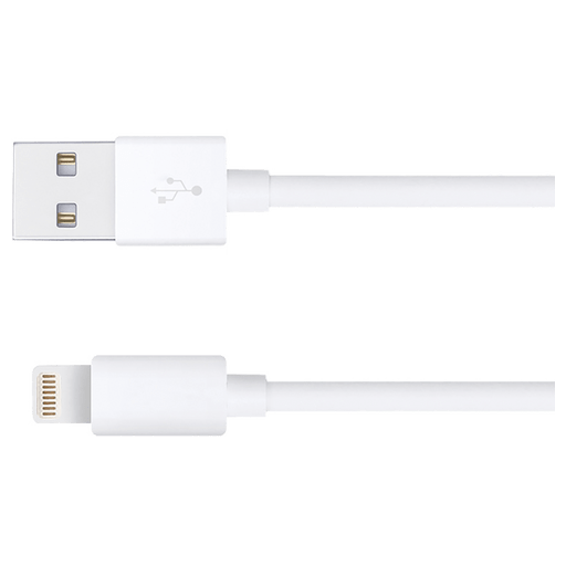 Image of itStyle Basic Basic Ladekabel USB-A zu Lightning (1m) weiss Weiss