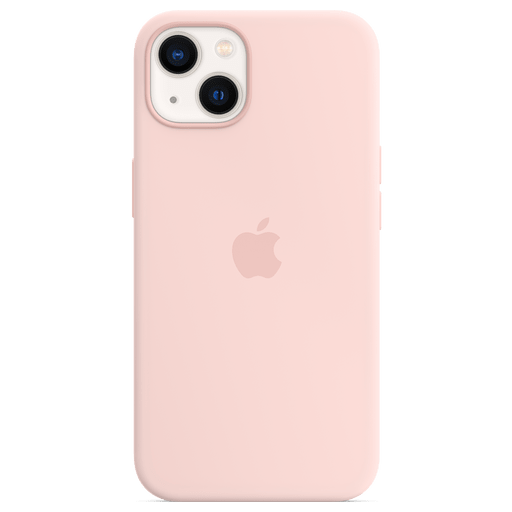 Image of Apple iPhone 13 Handyhülle Silikon mit MagSafe Pink Pink