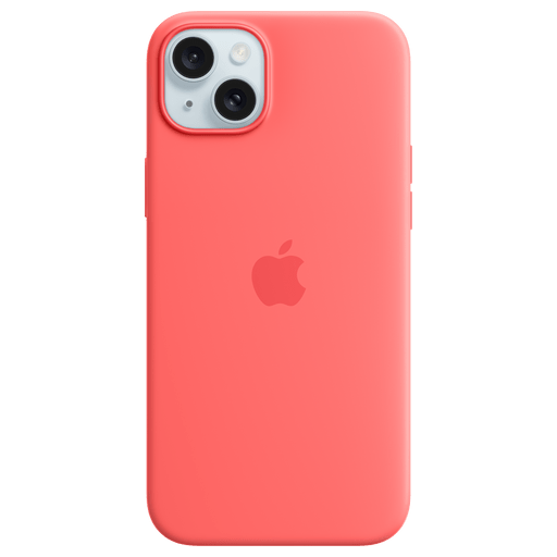 Apple iPhone 15 Plus Handyhülle Silikon mit MagSafe