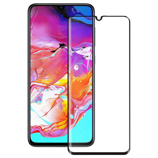 Image of Eiger Galaxy A70 Display-Schutzfolie 3D Glas Schwarz