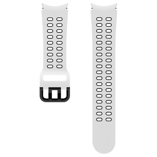 Samsung Watch Strap Sport Band L White/Black (20mm)