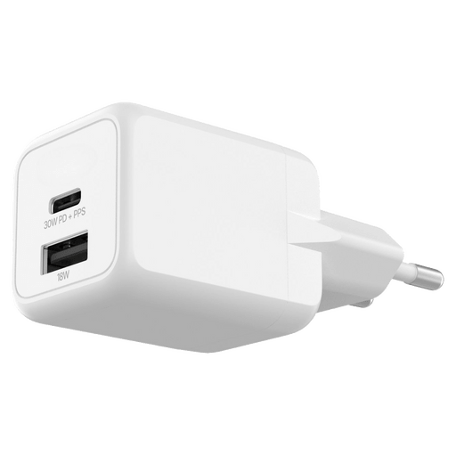 itStyle GAN USB-A and USB-C 30W Charger