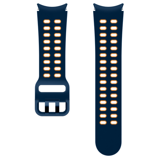Samsung Watch Strap Sport Band S Navy/Orange (20mm)