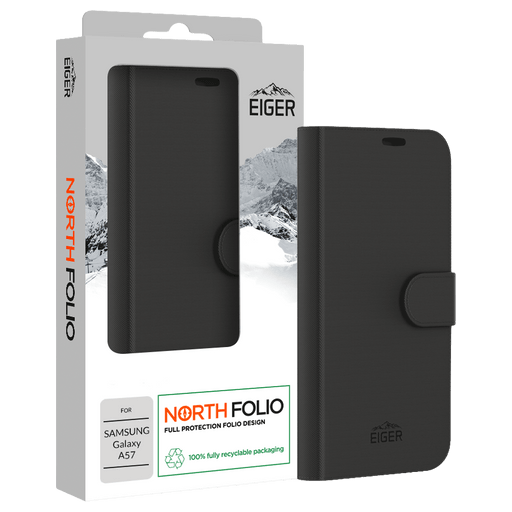 Eiger Galaxy A57 Bookcover Black
