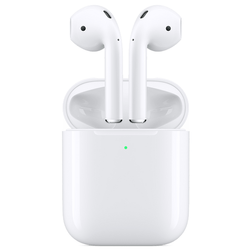 Image of Apple AirPods 2. Gen Bluetooth Kopfhörer mit kabellosem Lade-Case Weiss