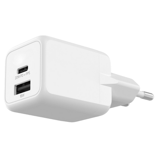 itStyle GAN USB-A and USB-C 20W Charger