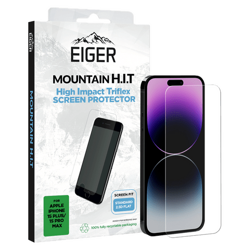 Eiger iPhone 15 Plus/15 Pro Max Hight Impact Screen Protecto