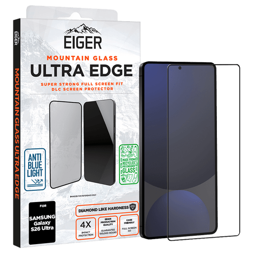 Eiger Galaxy S26 Ultra Ultra Edge Display-Schutzglas