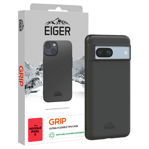 Eiger Google Pixel 8 TPU Grip Backcover Black