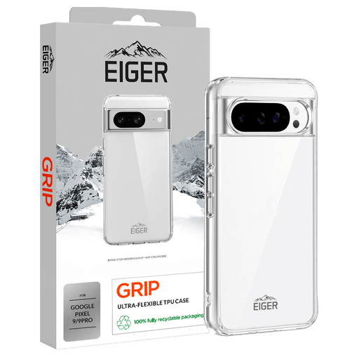 Eiger Pixel 9 & Pixel 9 Pro Grip Backcover Transparent