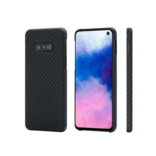 Image of PITAKA Galaxy S10e Handyhülle Aramid schwarz/grau Schwarz