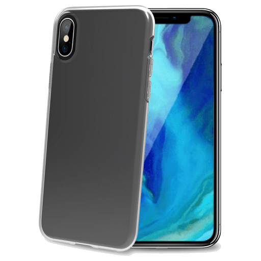 Image of Celly iPhone Xs Max Handyhülle Silikon Transparent Transparent