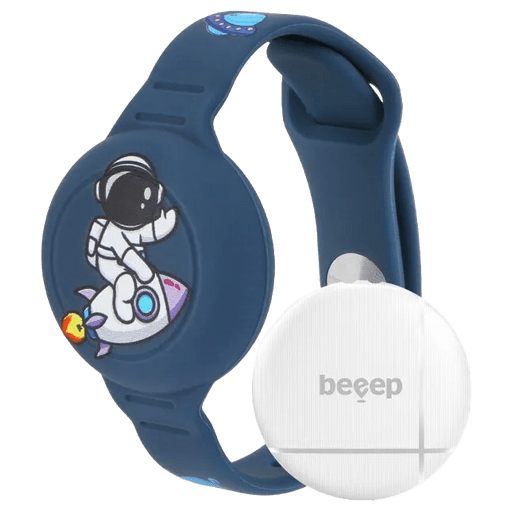 Beeep Kinder-Armband Tracker Astronaut für Apple Find My und Android