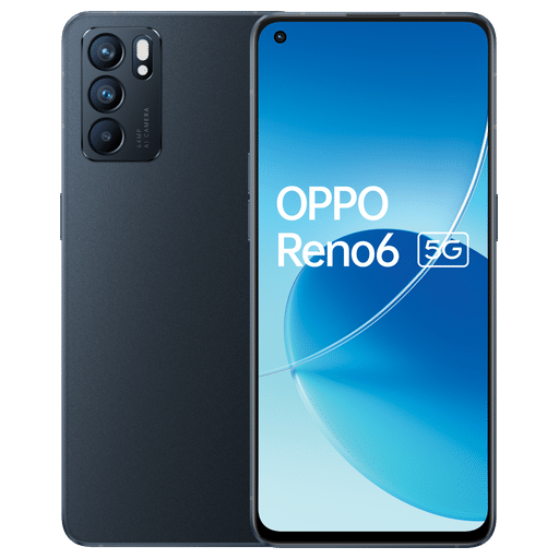 Image of OPPO Reno6 5G 128 GB Stellar Black