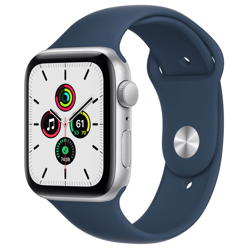 Image of Apple Watch SE (2021) GPS 44mm 32 GB Silber