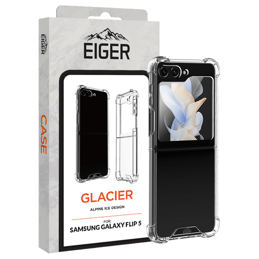 Eiger Samsung Galaxy Z Flip 5 Glasier Backcover Transparent